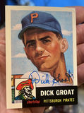 Dick Groat 1953 Topps Archives Autographed Baseball Card Pittsburgh Pirates - thumbnail 1 of 2