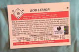 Bob Lemon 1979 Topps Autographed Baseball Card Cleveland Indians COA HOF - thumbnail 2 of 3