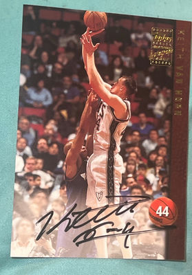 1997 Keith Van Horn Topps Autograph Card Basketball NY Nets - Image 1 of 3