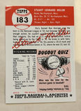 1953 Topps Reprint Autograph Baseball Card Stu Miller Cardinals - thumbnail 2 of 2