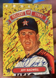 1992 Leaf Jeff Bagwell MLB HOF Baseball Card With COA Astros - thumbnail 1 of 3