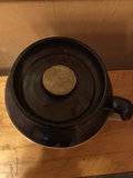 1960s Vintage Roseville Bean Pot with Lid - thumbnail 2 of 3