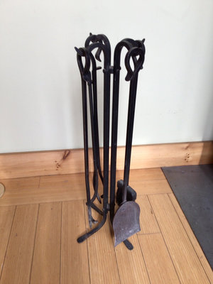 Fireplace tool set  - Image 1 of 2