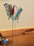 Colorful flower and butterfly sculptures - thumbnail 3 of 3