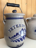 Blue cobalt stoneware jugs and crocks - thumbnail 2 of 7