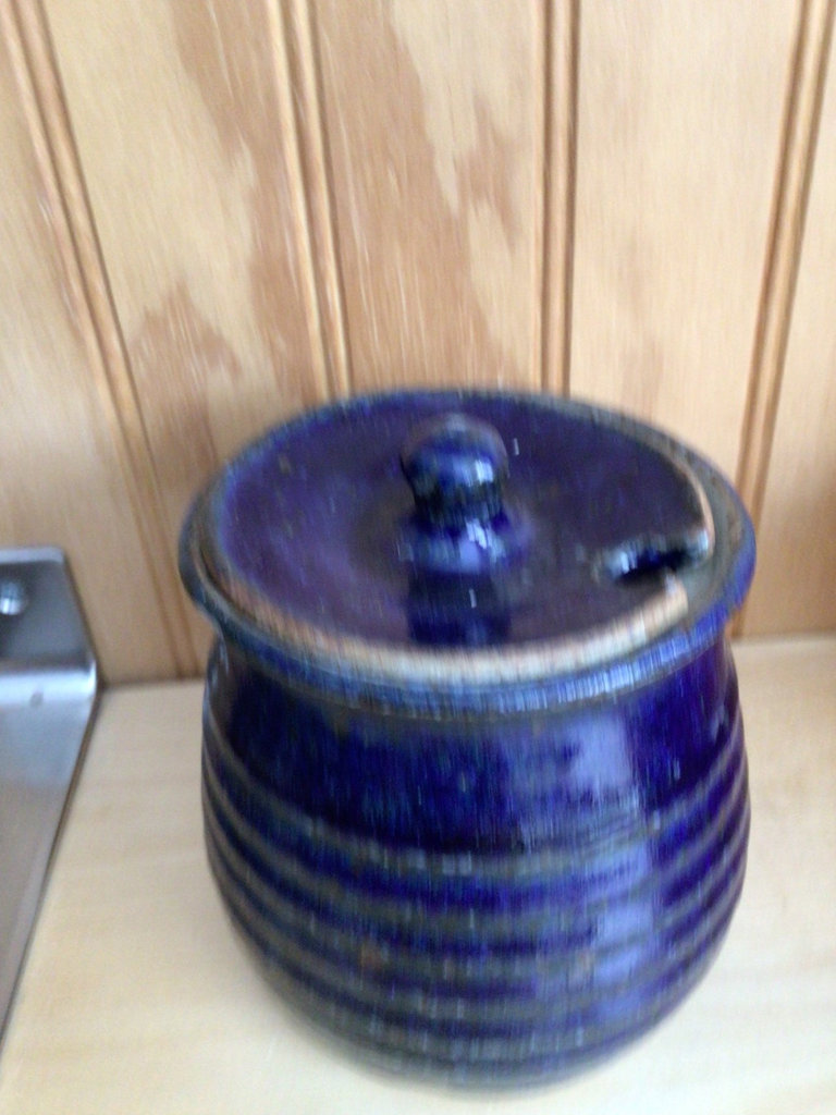Salmon Falls Stoneware: lidded casserole, jar, plate - image 4 of 6