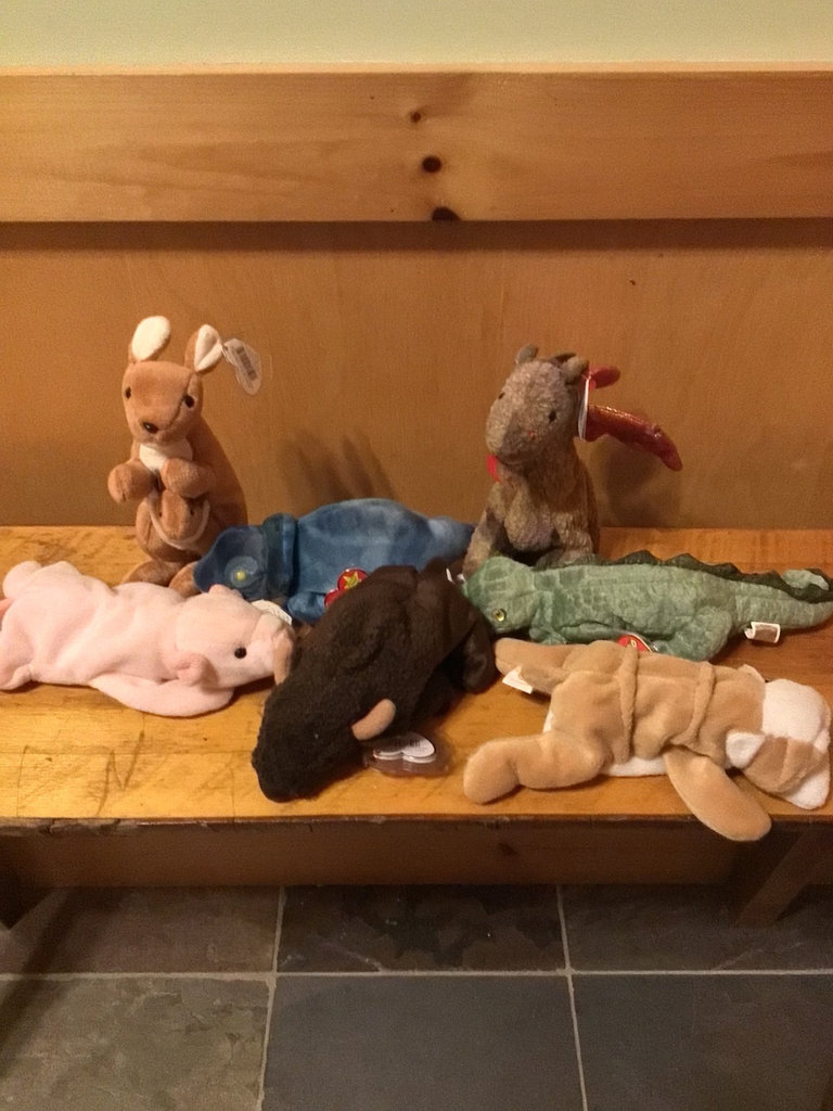 Assorted TY plush stuffed animals - image 1 of 3