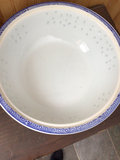 Vintage Rice Eyes Blue-and-white porcelain lidded serving dish - thumbnail 3 of 4