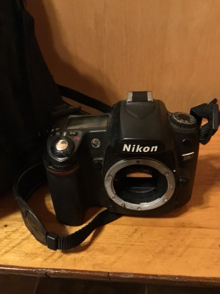 Nikon D80 DSLR with carrying case and manuals - image 2 of 4