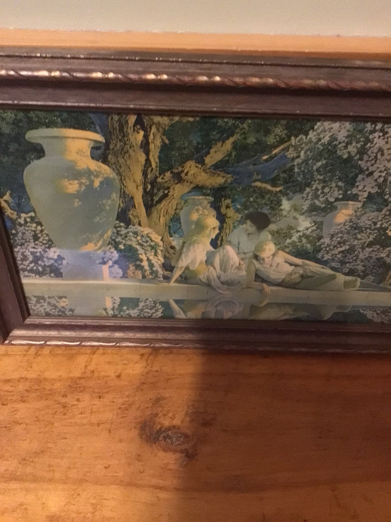 Maxfield Parrish Garden of Allah framed print - image 2 of 4