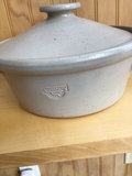 Salmon Falls Stoneware: lidded casserole, jar, plate - thumbnail 3 of 6