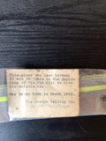 Antique 29-inch wooden wall clock with historical documentation - thumbnail 3 of 3