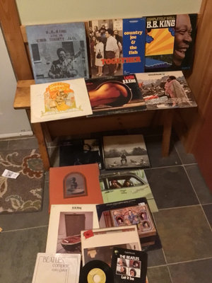 Beatles vinyl records and assorted LP collection - Image 1 of 4