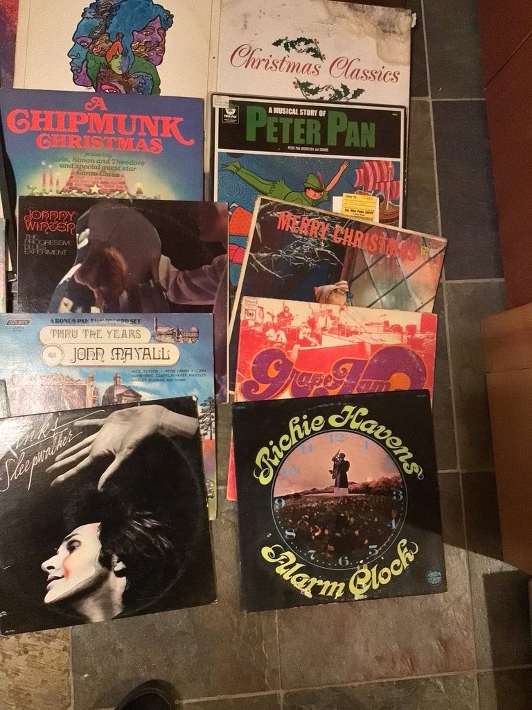 Vinyl record collection (Christmas albums and rock/pop LPs) - image 2 of 7