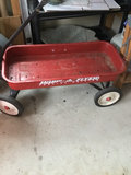 Red Radio Flyer wagon and label sheet - thumbnail 1 of 2