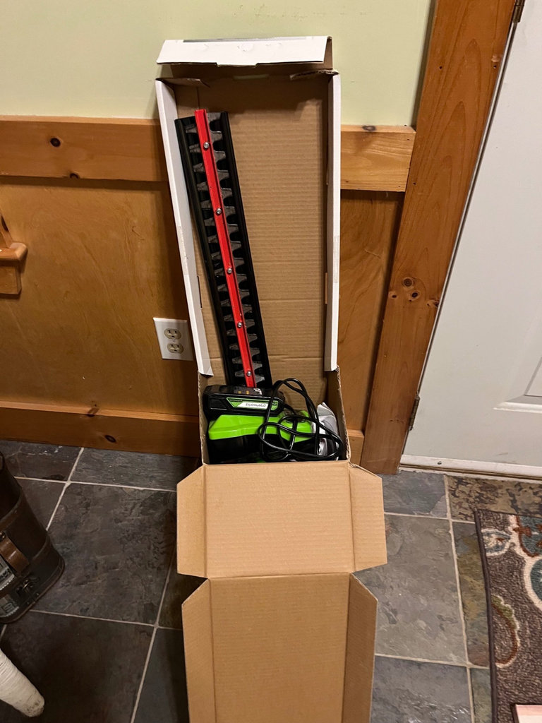 Greenworks 24V Hedge Trimmer - image 1 of 2