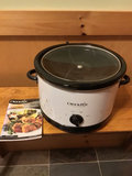 Crock-Pot Slow Cooker with Lid, Manual, and Label - thumbnail 1 of 2