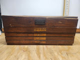 Vintage Greenfield Tap And Die 5-Drawer Cabinet - thumbnail 1 of 13
