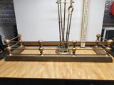 Brass Fireplace Lot - thumbnail 1 of 12