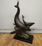 Bronze Humpback Whales Sculpture - thumbnail 1 of 12