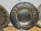 Silverplate & Brass Tray Lot - thumbnail 8 of 23