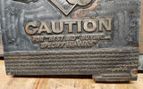 Letterpress Print Block Advertising Lot - thumbnail 11 of 13