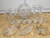 Miscellaneous Clear Glass Lot - thumbnail 1 of 21