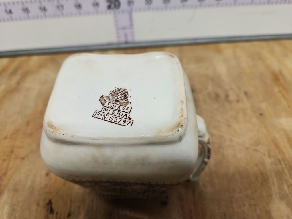 D.B. & Co Imperial Brown Transferware - image 34 of 34