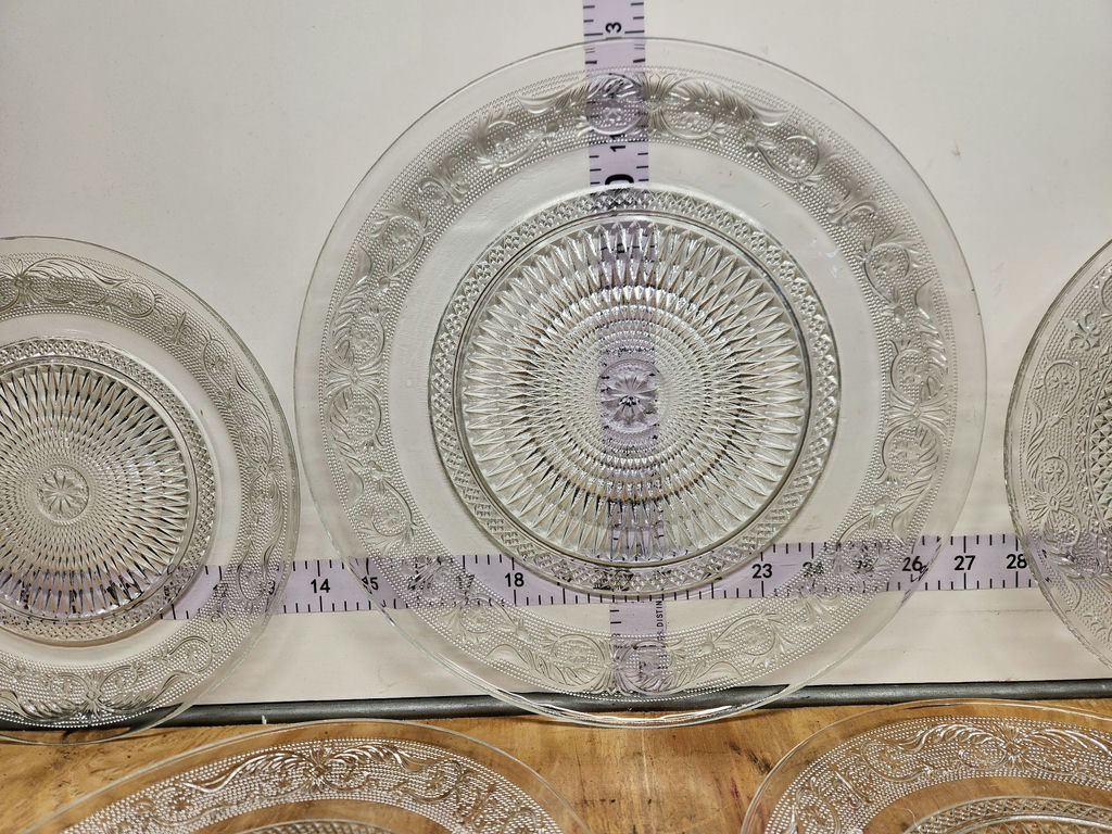 Pressed Plates & Platter Lot - image 5 of 13