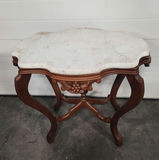 Vintage Marble Top Stand - thumbnail 1 of 13