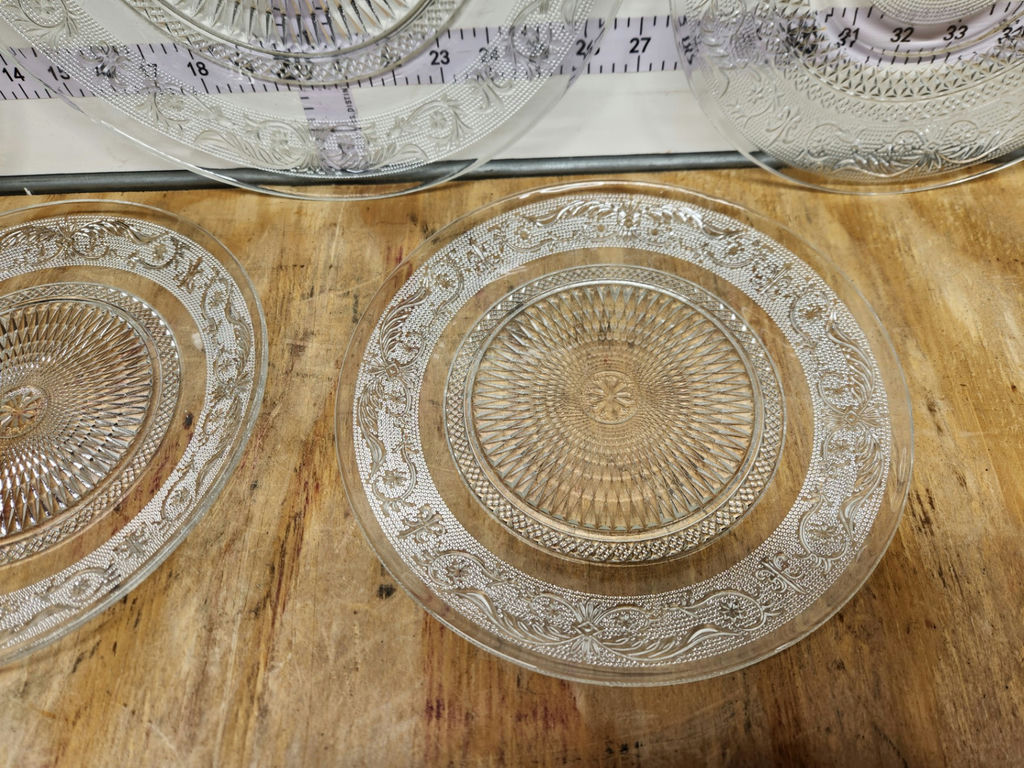 Pressed Plates & Platter Lot - image 3 of 13