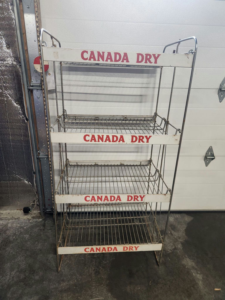 Vintage Canada Dry Store Rack - image 1 of 8