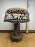 Wicker Lamp - thumbnail 1 of 10