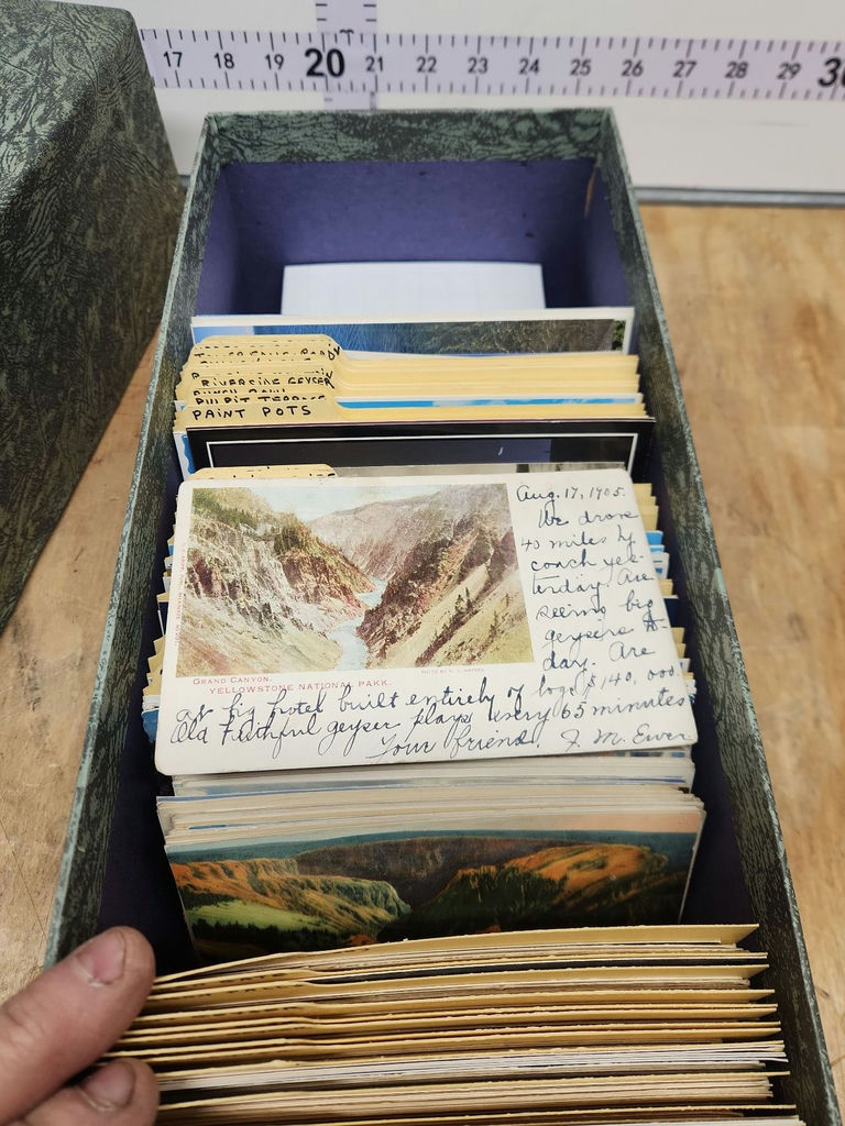 Vintage Yellowstone Postcards - image 2 of 11