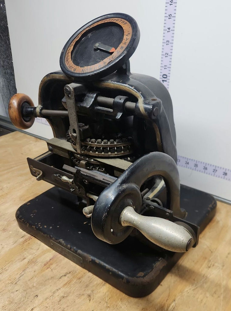 Express Graph Co. Model G1 Graphotype Machine - image 5 of 12
