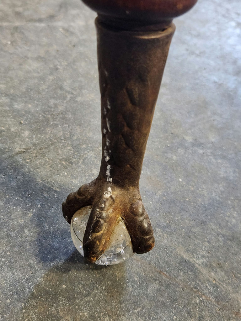Antique Ball & Claw Table - image 12 of 12