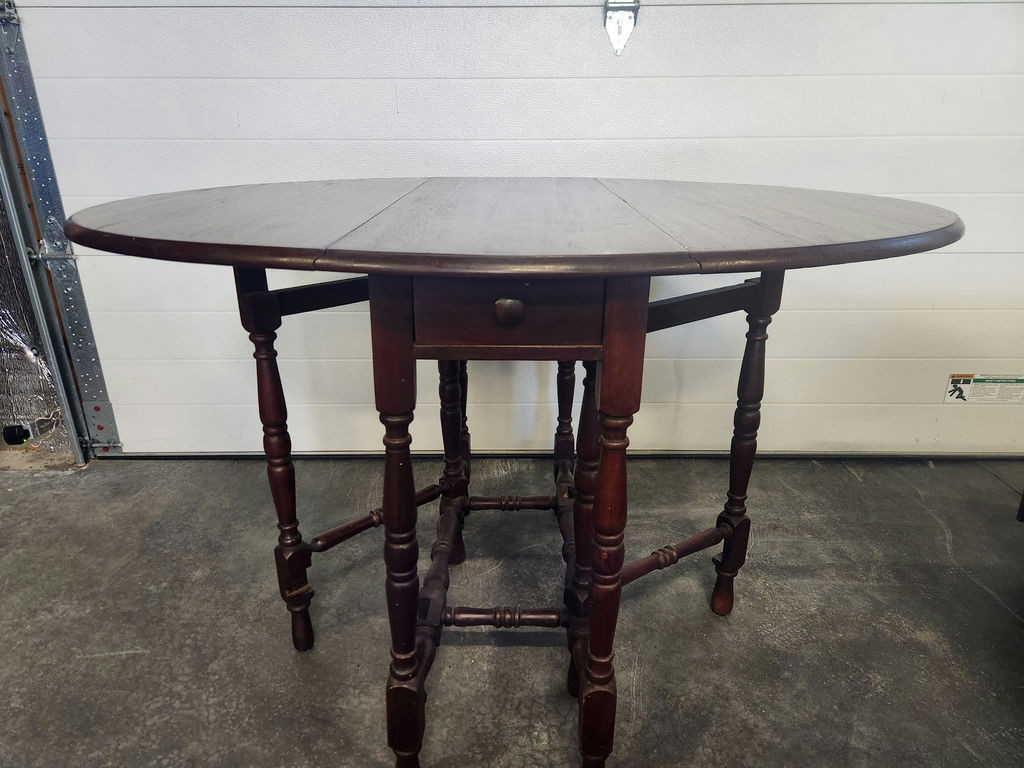 Bohn Cabinet Company Drop Leaf Table - image 4 of 13