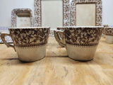 D.B. & Co Imperial Brown Transferware Lot - thumbnail 16 of 43