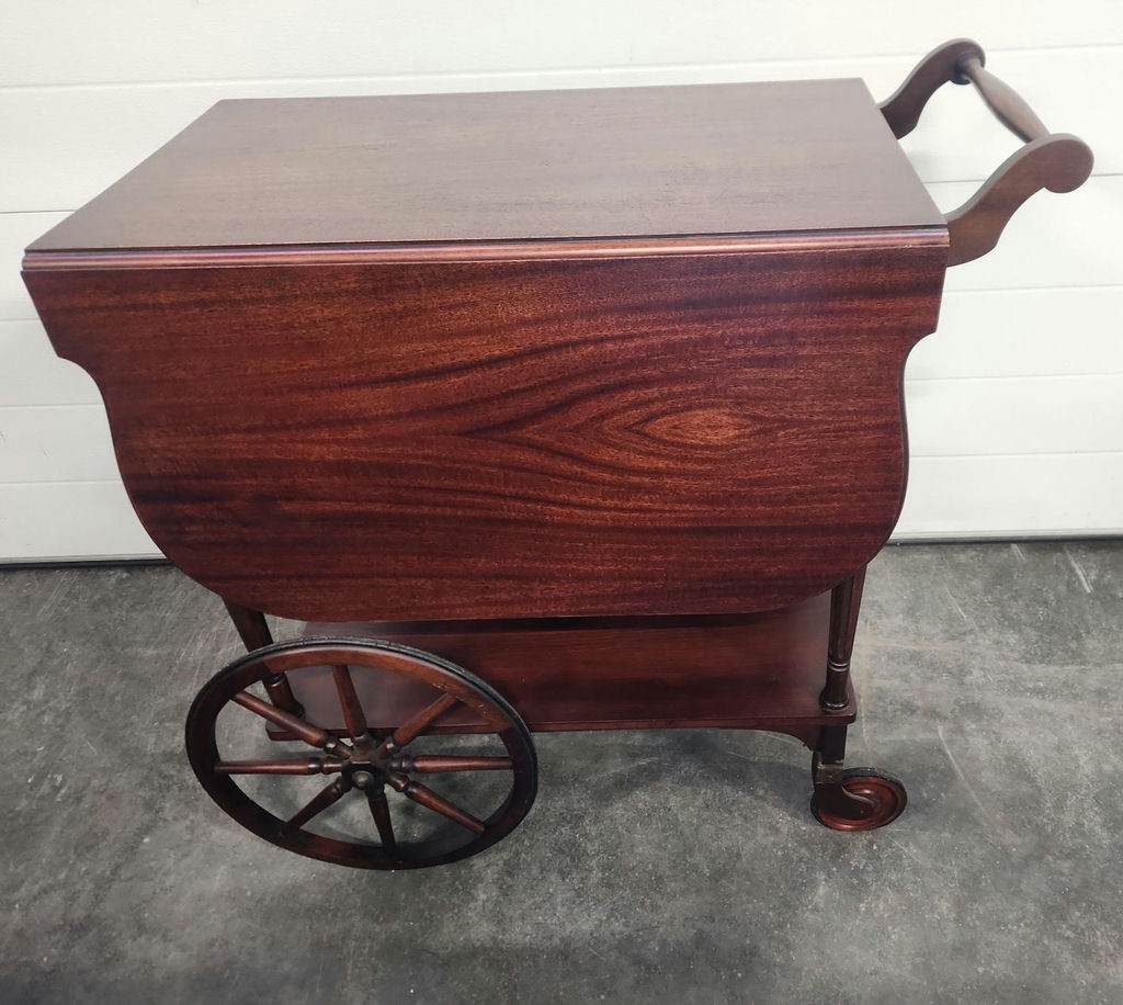 Vintage Grand Rapids Tea Cart - image 3 of 25
