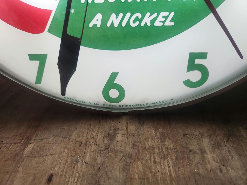 Rare Fruit Bowl Soda Clock - image 3 of 9