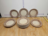 D.B. & Co Imperial Brown Transferware - thumbnail 1 of 24