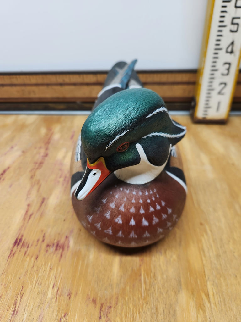Danbury Mint Wood Duck Decoy by George Kruth - image 3 of 8