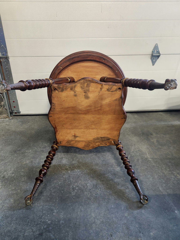 Antique Ball & Claw Table - image 8 of 12