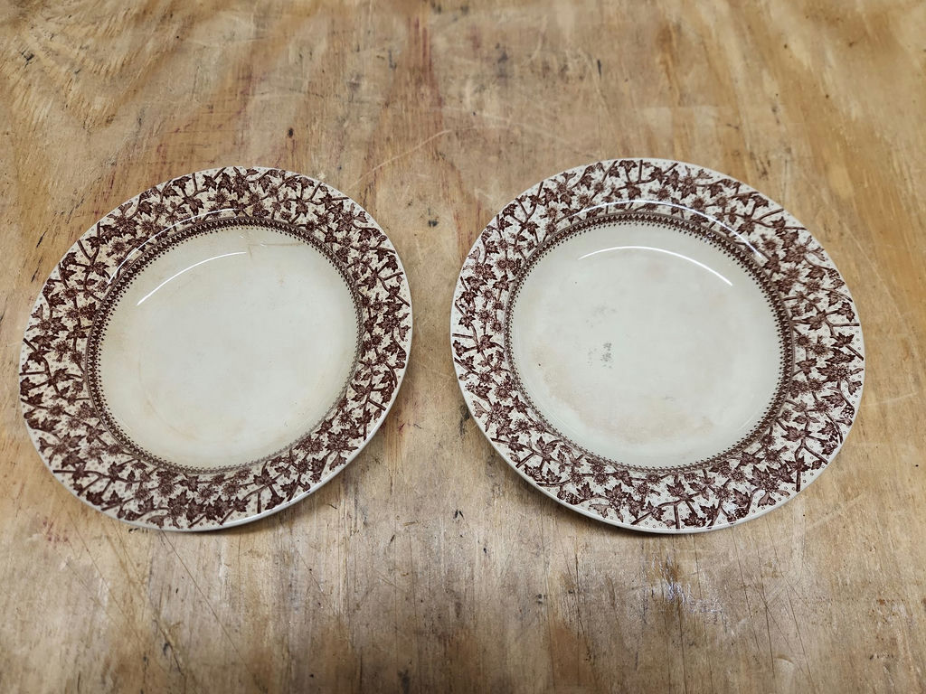 D.B. & Co Imperial Brown Transferware - image 21 of 24