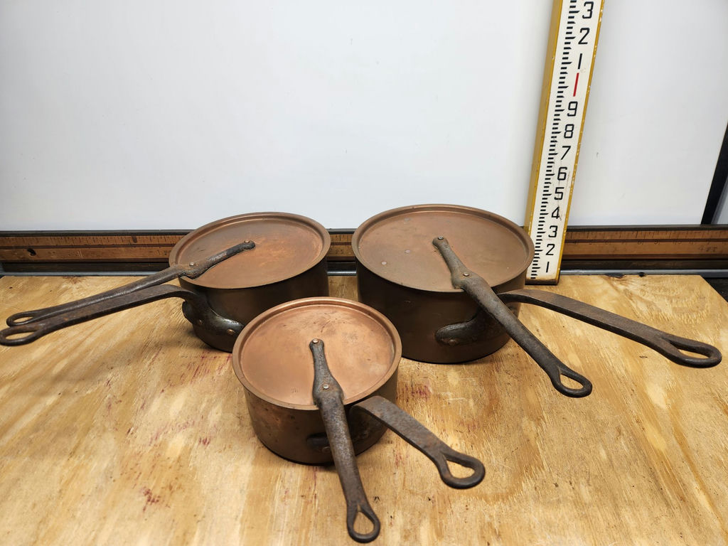 Vintage Copper Pots - image 1 of 13