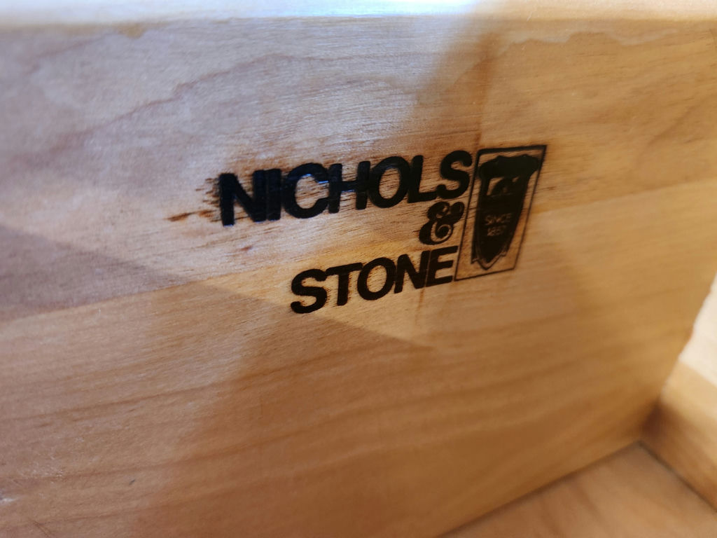 Nichols & Stone 2 Drawer Hall Table/Sideboard. - image 9 of 14
