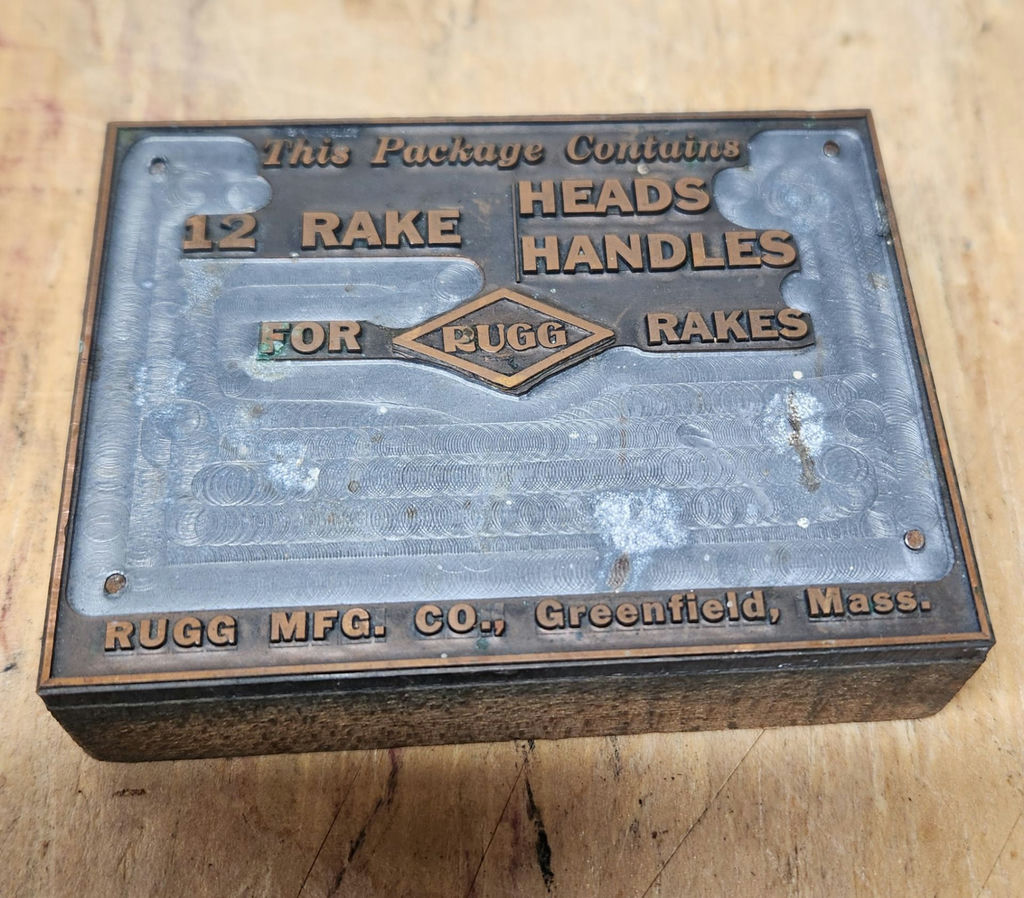 Letterpress Print Block Advertising Lot - image 9 of 13