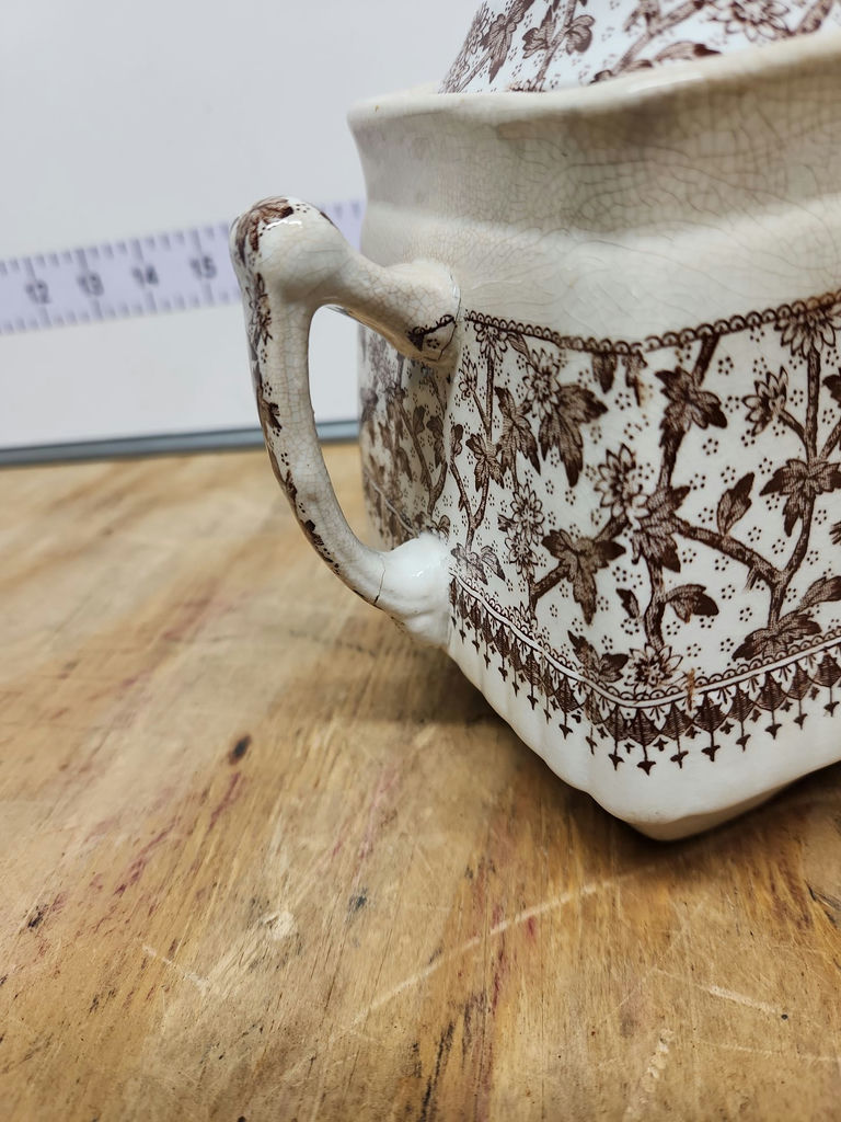 D.B. & Co Imperial Brown Transferware - image 25 of 34