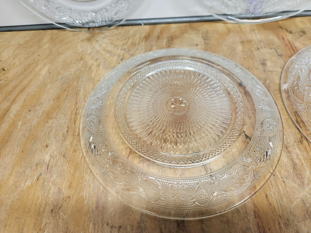Pressed Plates & Platter Lot - image 7 of 13