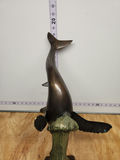 Bronze Humpback Whales Sculpture - thumbnail 10 of 12